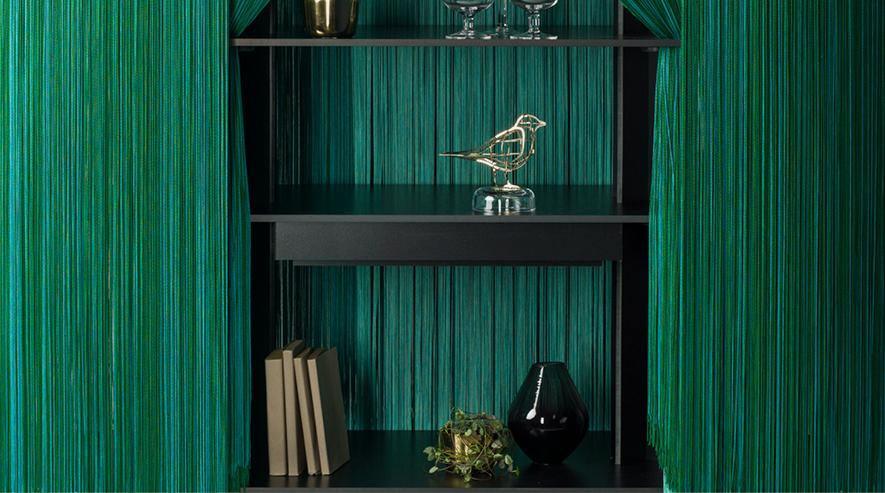 IBRIDE designová skříňka kabinet ALPAGA zelená