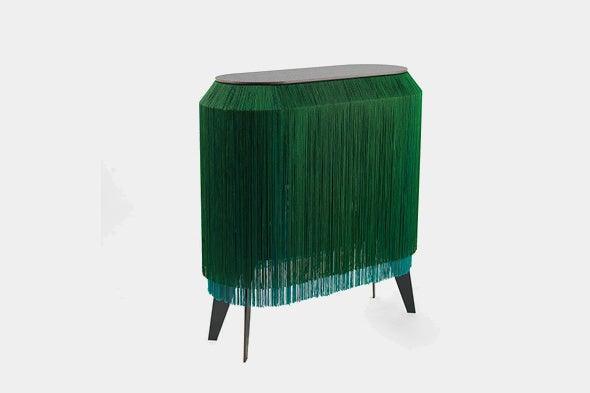 IBRIDE designová skříňka kabinet BABY ALPAGA zelená