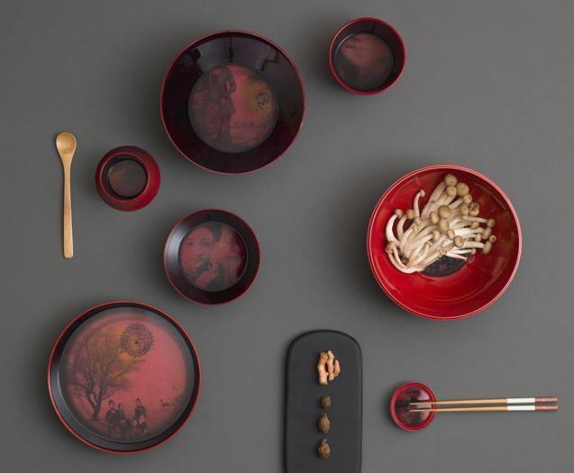 Sada misek MING CHINA RED - IBRIDE - perdonahome