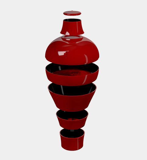Sada misek MING CHINA RED - IBRIDE - perdonahome