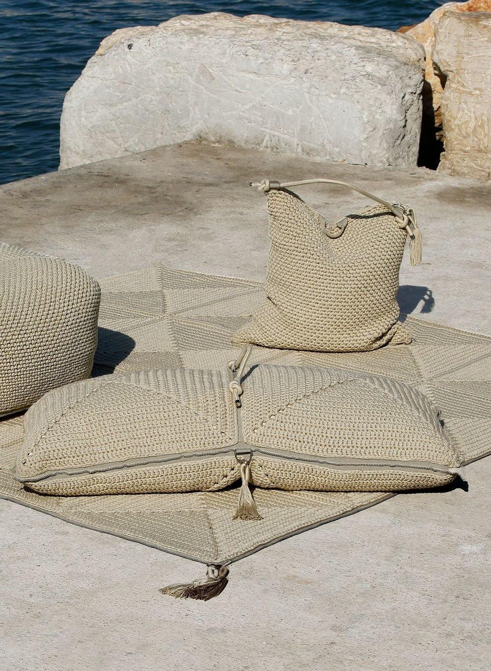 Sedací dvojpolštář pro indoor a outdoor - SAND - IOTA - perdonahome