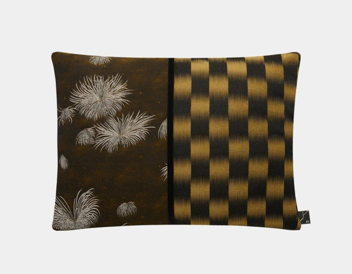 Velký dekorační polštář KIKU AWASE IKAT - K3 - perdonahome