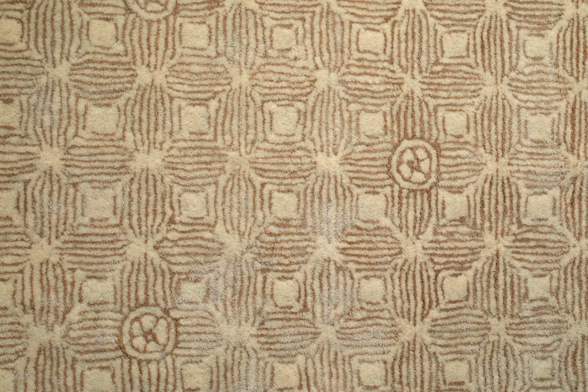 Vlněný koberec KIKYO HIMEJI BLACK/GOLD - K3 - perdonahome