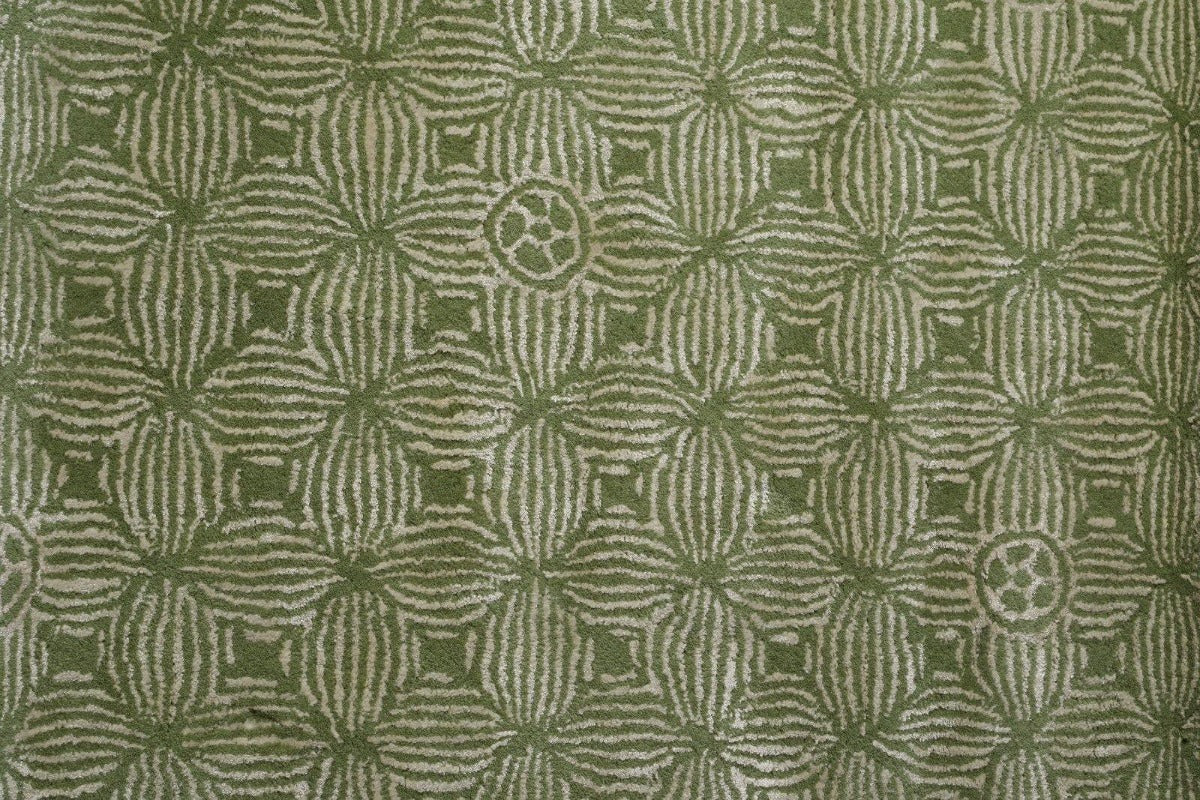 Vlněný koberec KIKYO HIMEJI GREEN - K3 - perdonahome