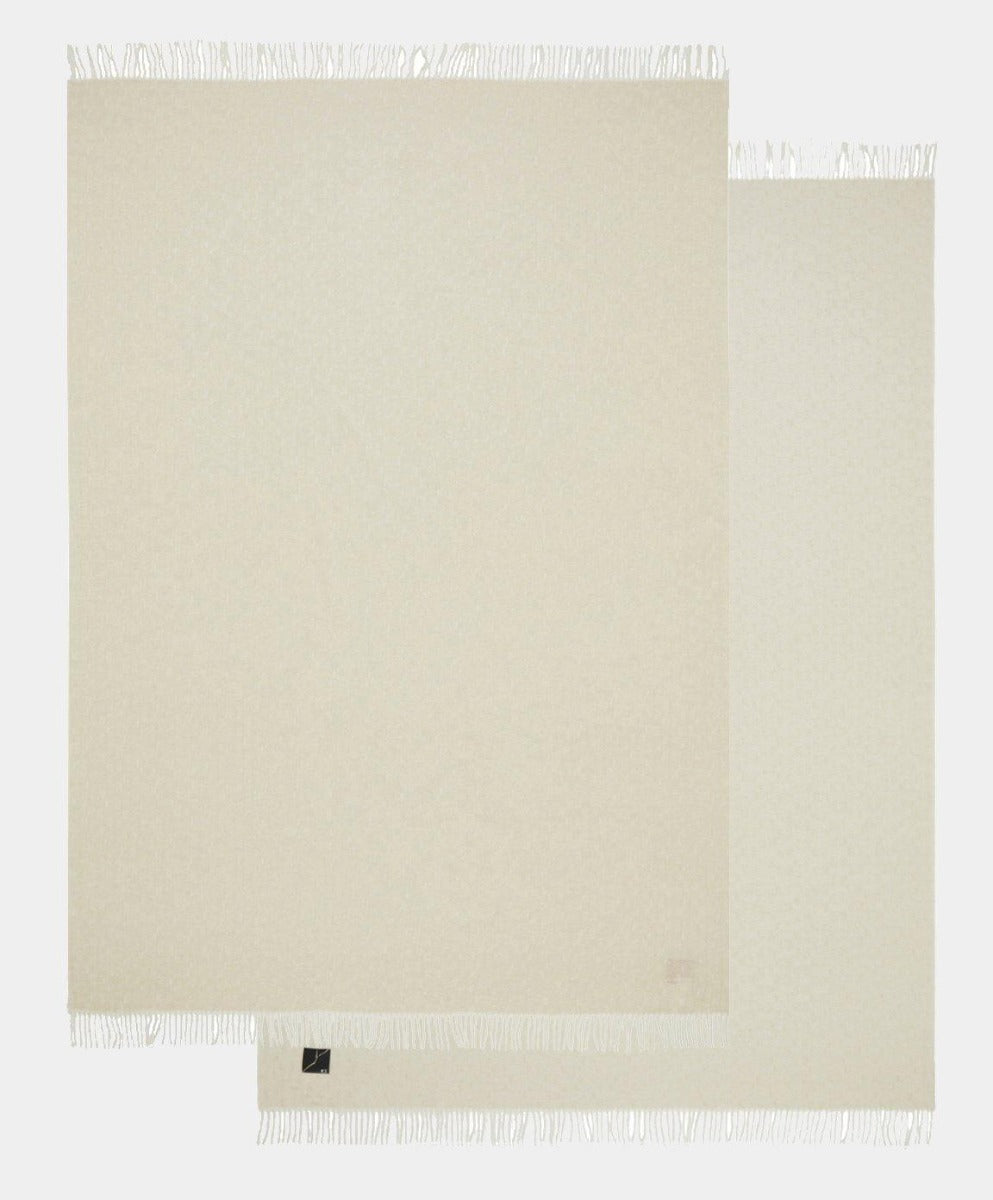 Vlněný pléd s kašmírem KOKO BEIGE - K3 - perdonahome
