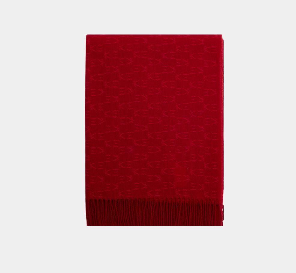 Vlněný pléd s kašmírem KOKO RED - K3 - perdonahome