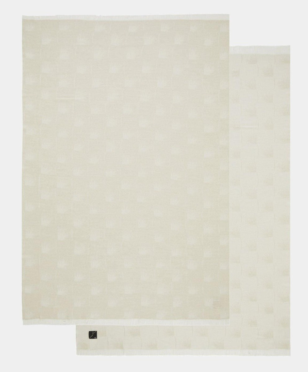 Žakárový vlněný pléd EDEUM BEIGE - K3 - perdonahome