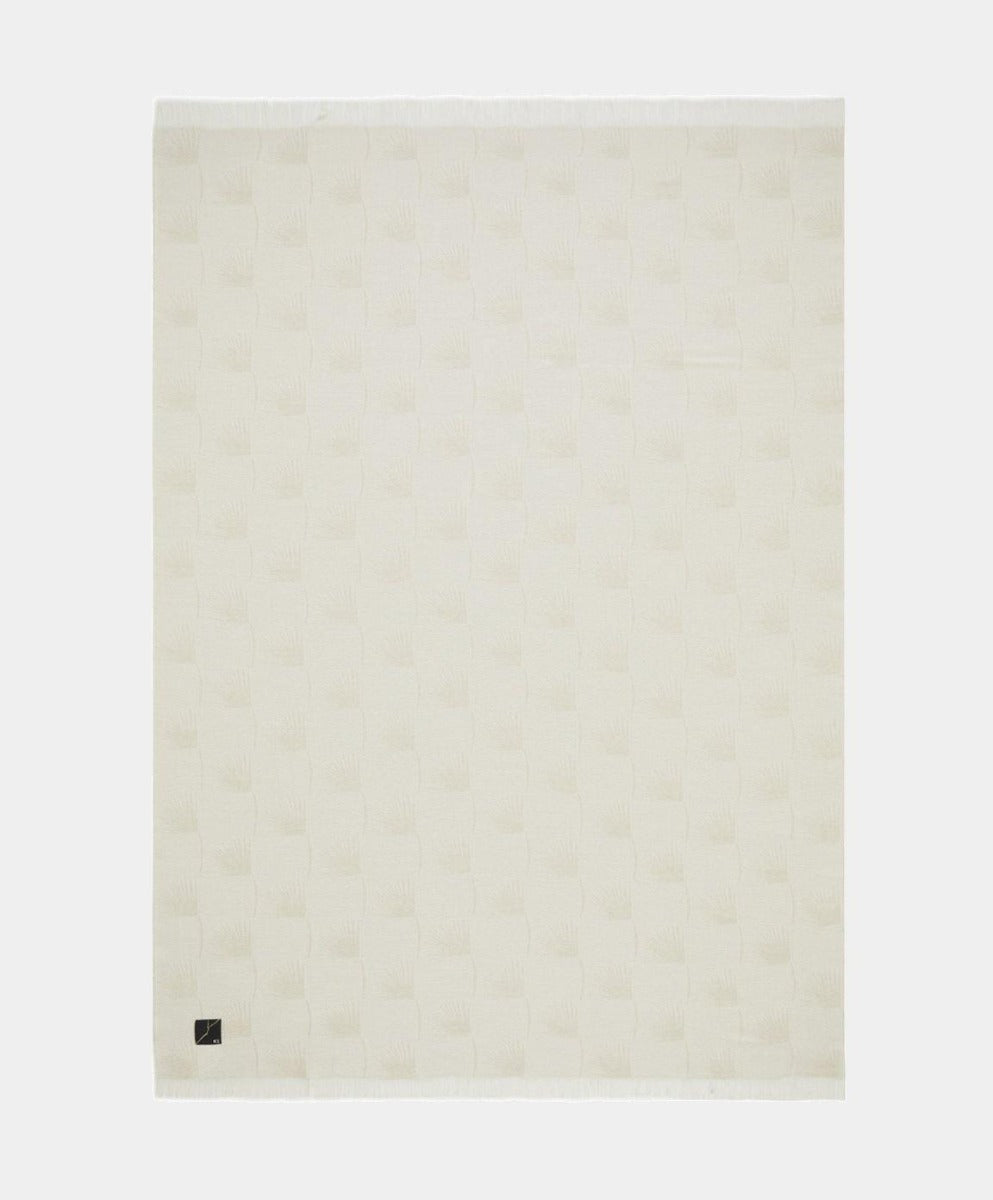 Žakárový vlněný pléd EDEUM BEIGE - K3 - perdonahome