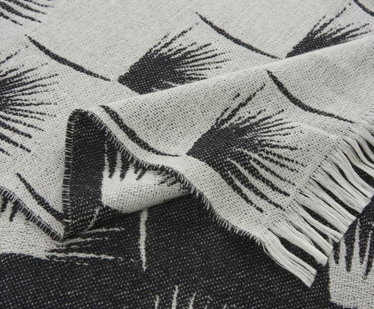 Žakárový vlněný pléd EDEUM BEIGE - K3 - perdonahome