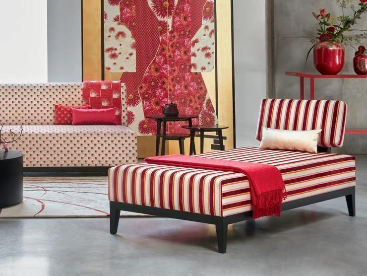 Žakárový vlněný pléd EDEUM RED - K3 - perdonahome