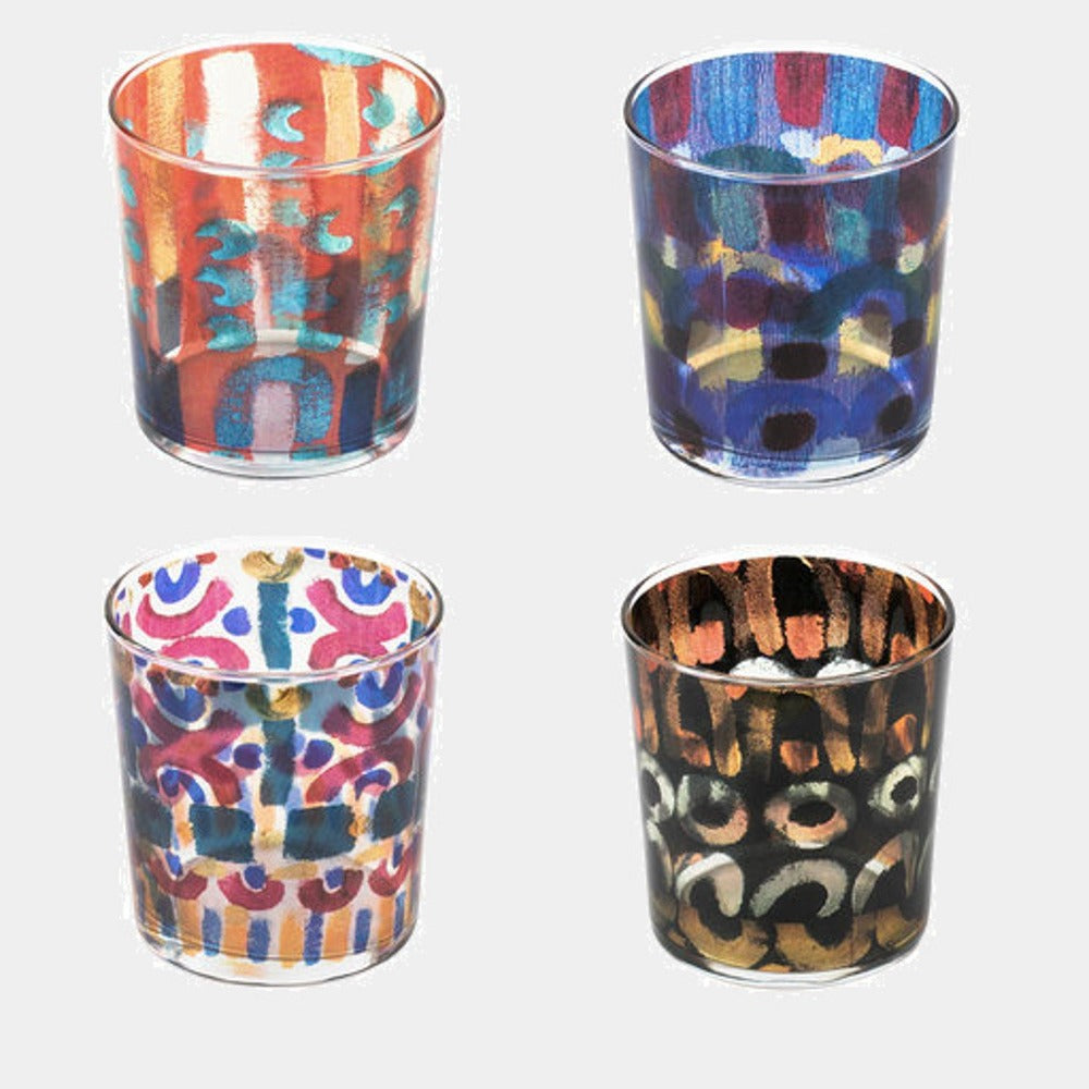 Barevné sklenice, 4 ks - Le Botteghe su Gologone - perdonahome