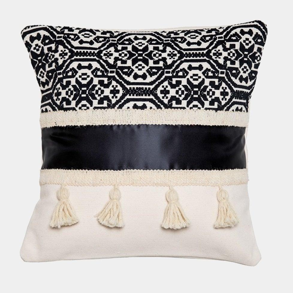 LE BOTTEGHE SU GOLOGONE Dekorační polštář LINEA TRAMA #4