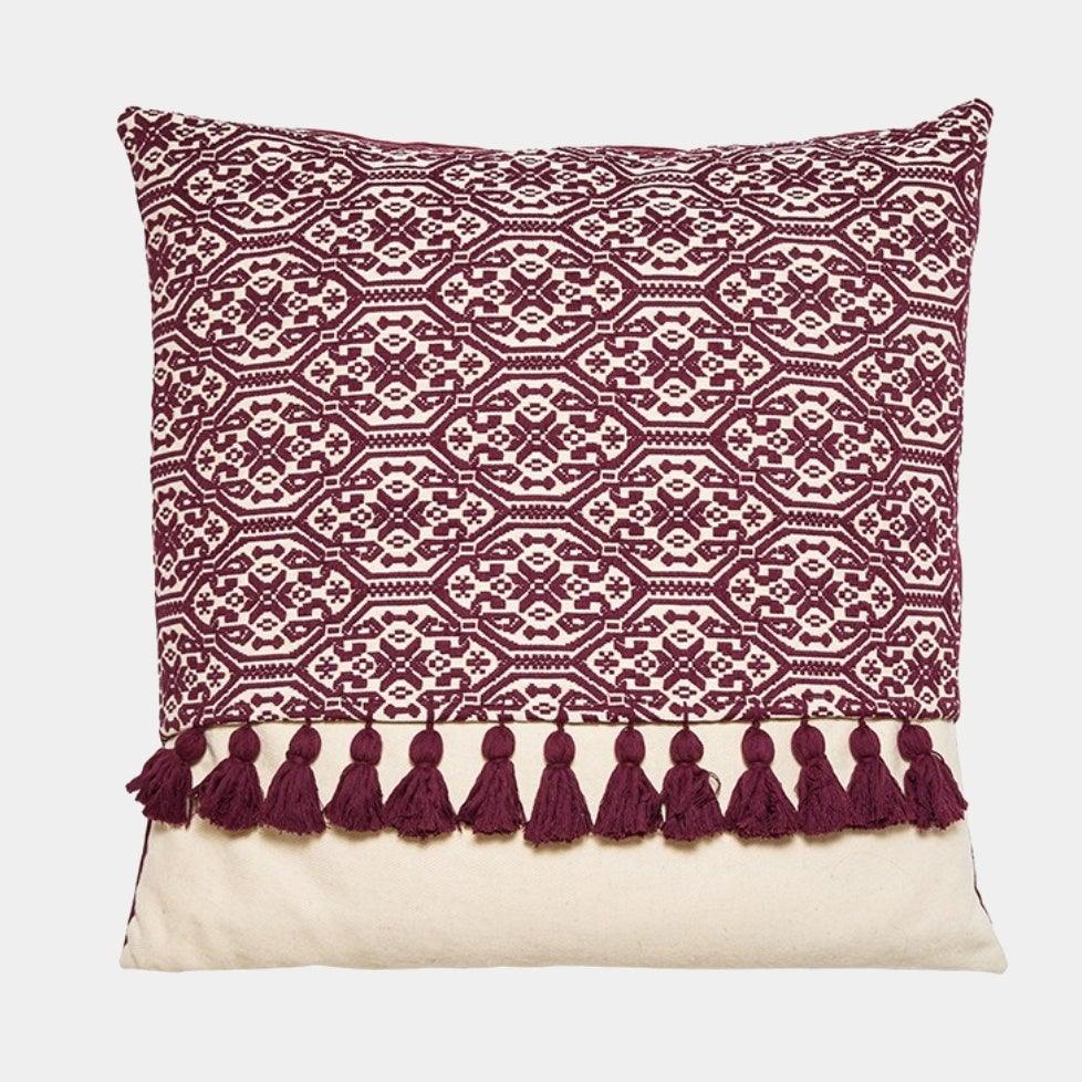 LE BOTTEGHE SU GOLOGONE Dekorační polštář LINEA TRAMA #8