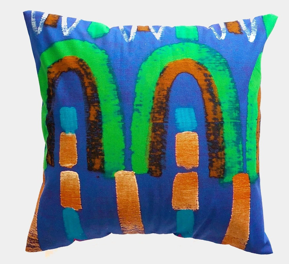 LE BOTTEGHE SU GOLOGONE Barevný dekorační polštář #1