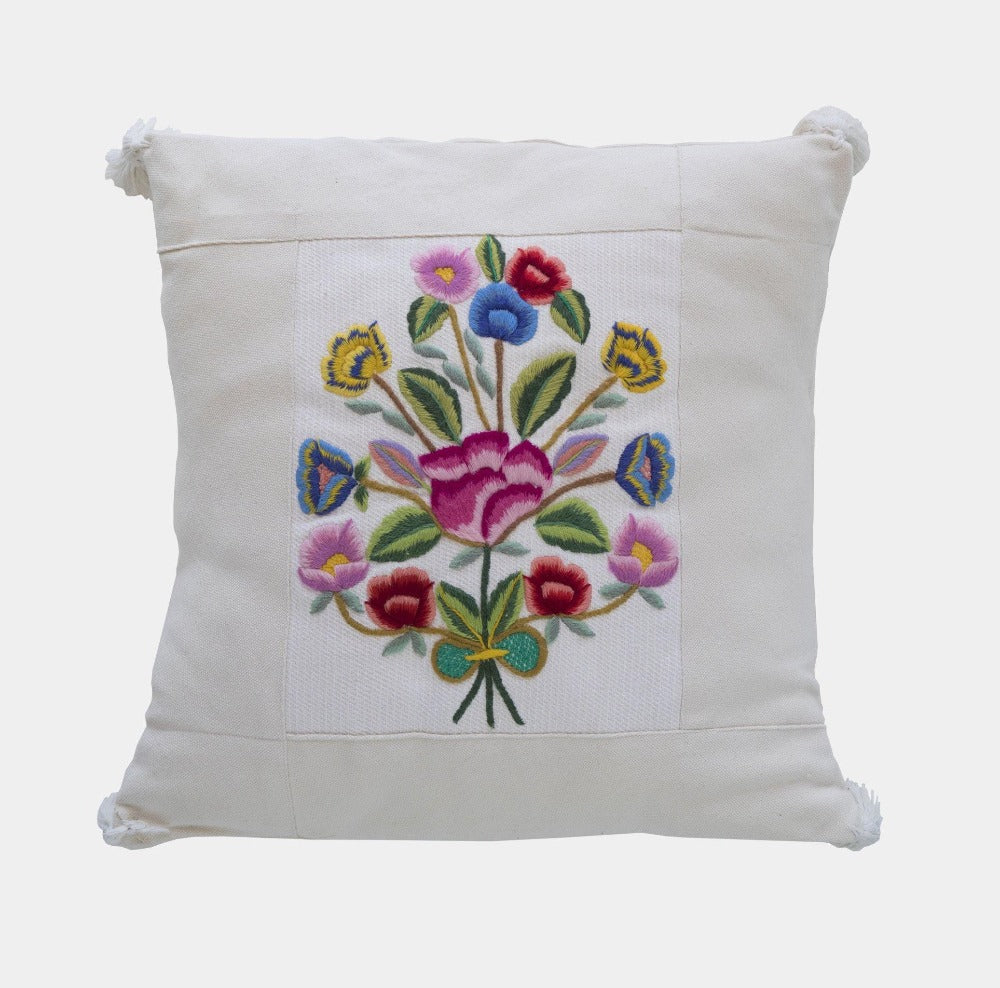 Vyšívaný polštářek KYTICE #1 - Le Botteghe su Gologone - perdonahome