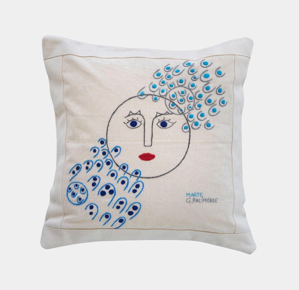 Vyšívaný polštářek MARS #4 - Le Botteghe su Gologone - perdonahome