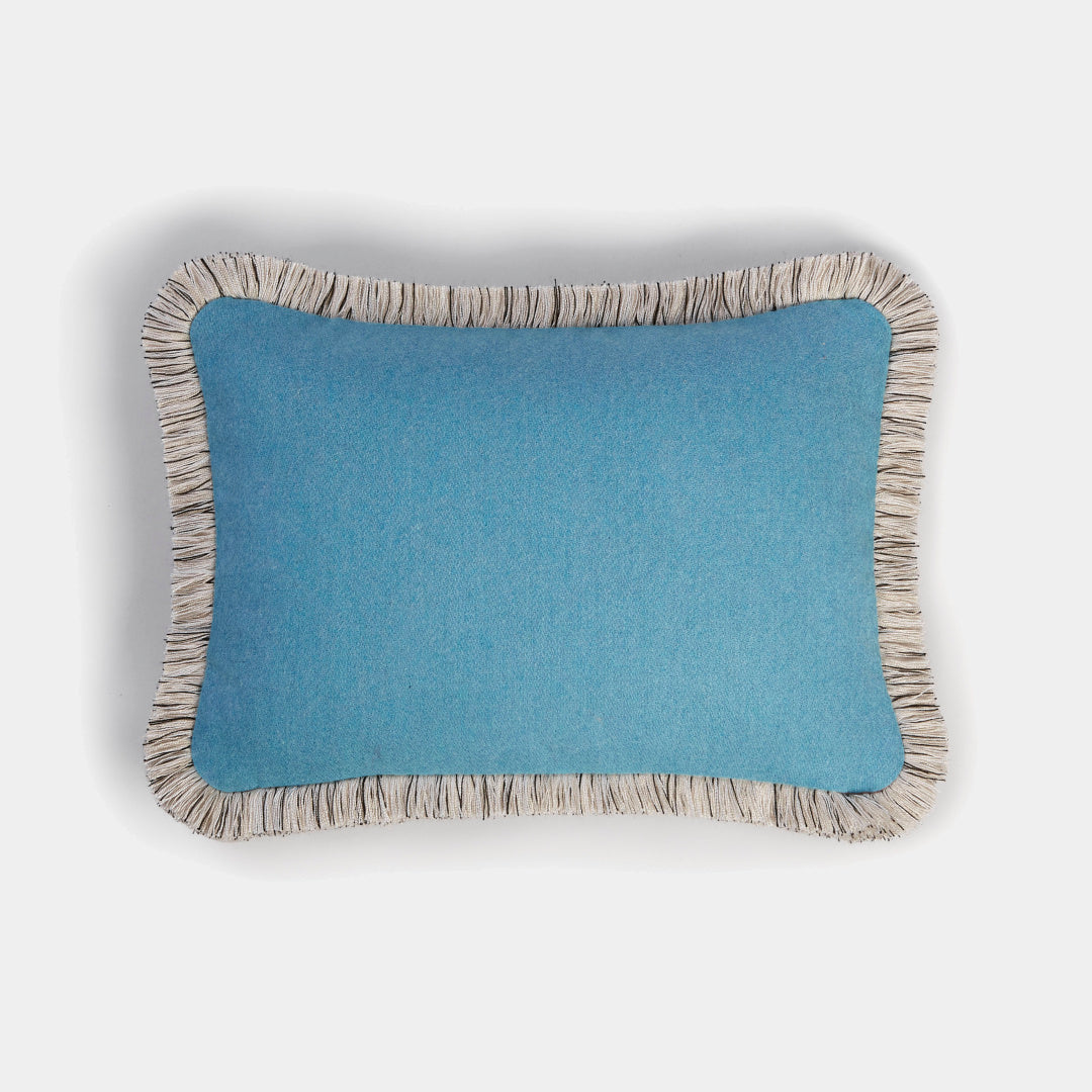 LO DECOR ARCTIC vlněný dekorační polštář LIGHT BLUE