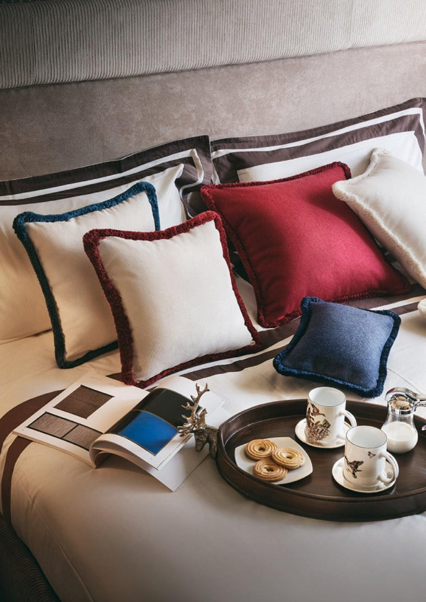 LO DECOR sametový dekorační polštář HAPPY FRAME