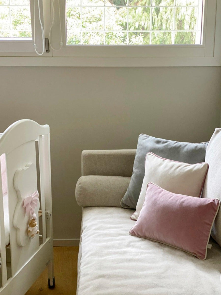 LO DECOR sametový dekorační polštář HAPPY FRAME