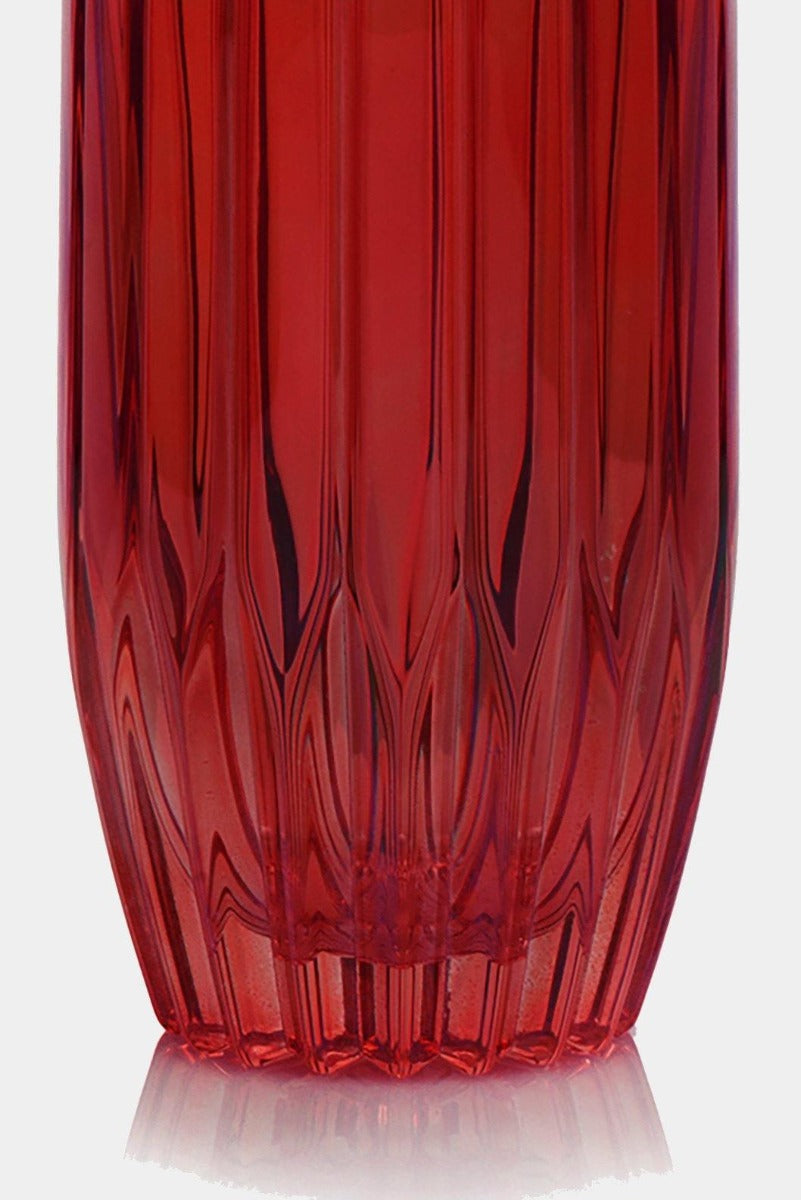 Červená sklenice tumbler vysoká, 2 ks - Luisa Beccaria - perdonahome