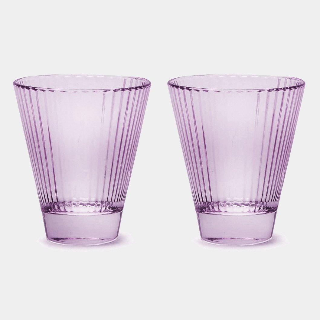 Fialová sklenice ISIS na víno, 2 ks - Luisa Beccaria - perdonahome