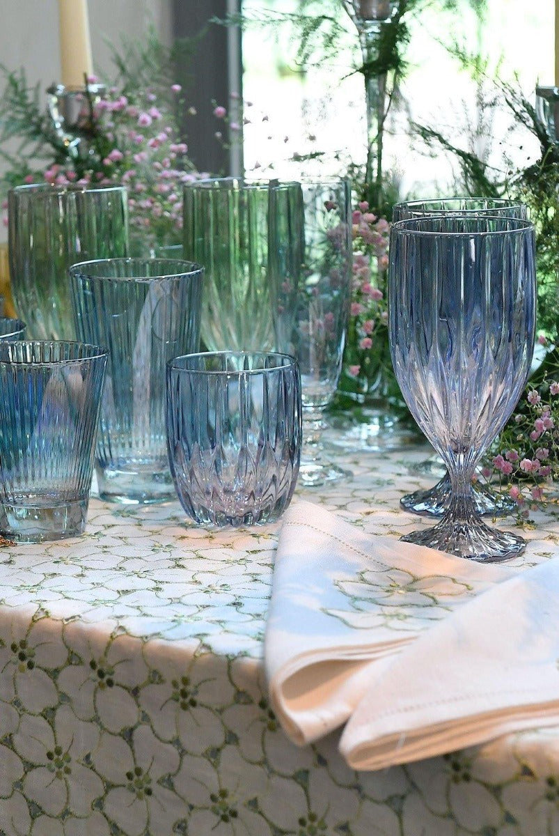 Modrá sklenice ISIS na víno, 2 ks - Luisa Beccaria - perdonahome