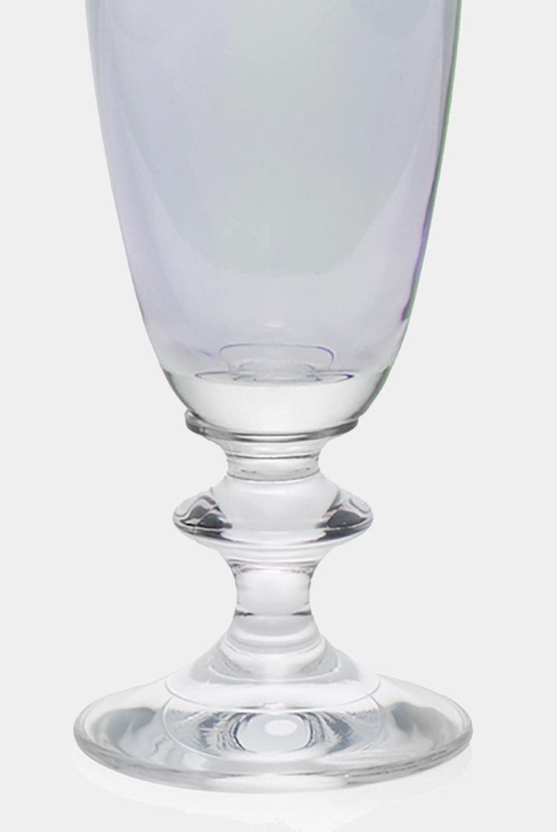 Modrá sklenice ROSY flétna, 2 ks - Luisa Beccaria - perdonahome