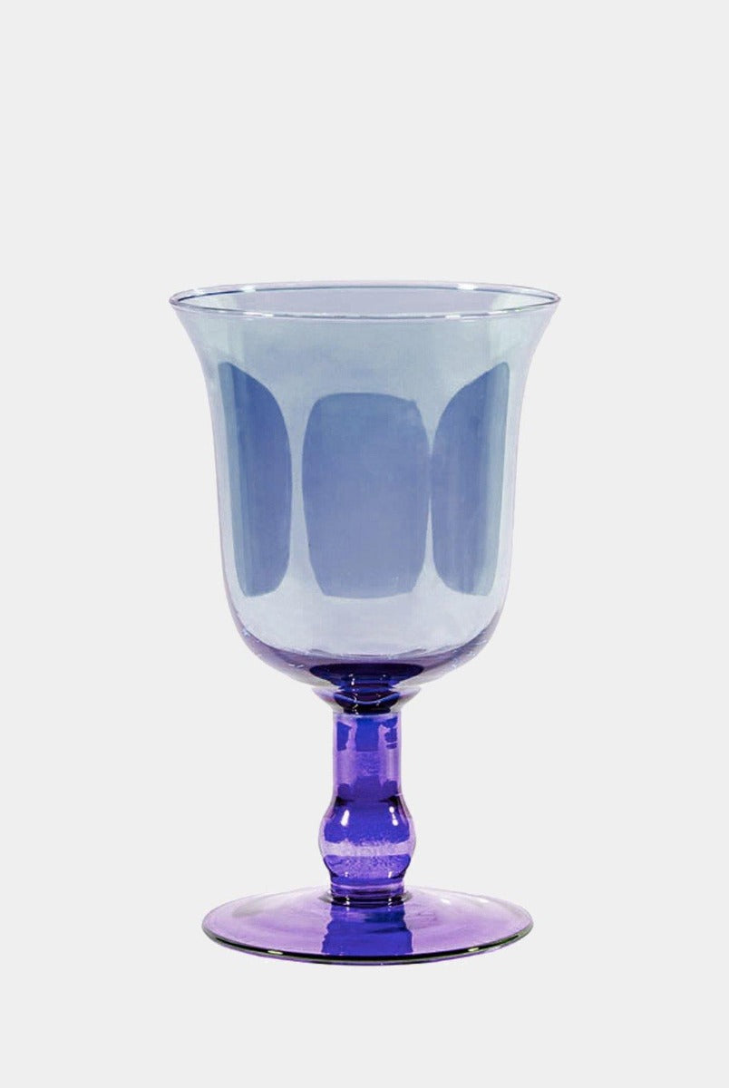Modrofialová váza na svíčku - Luisa Beccaria - perdonahome