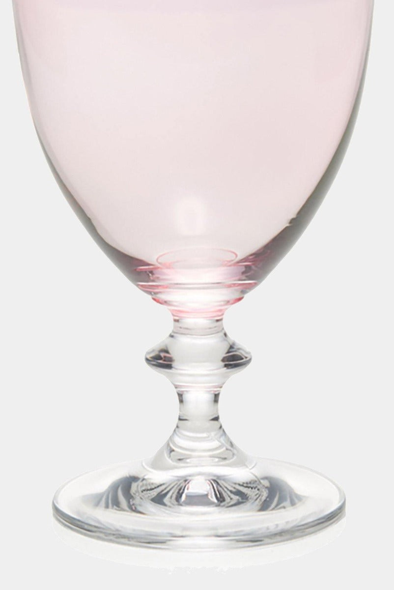 Růžová sklenice ROSY na víno, 2 ks - Luisa Beccaria - perdonahome