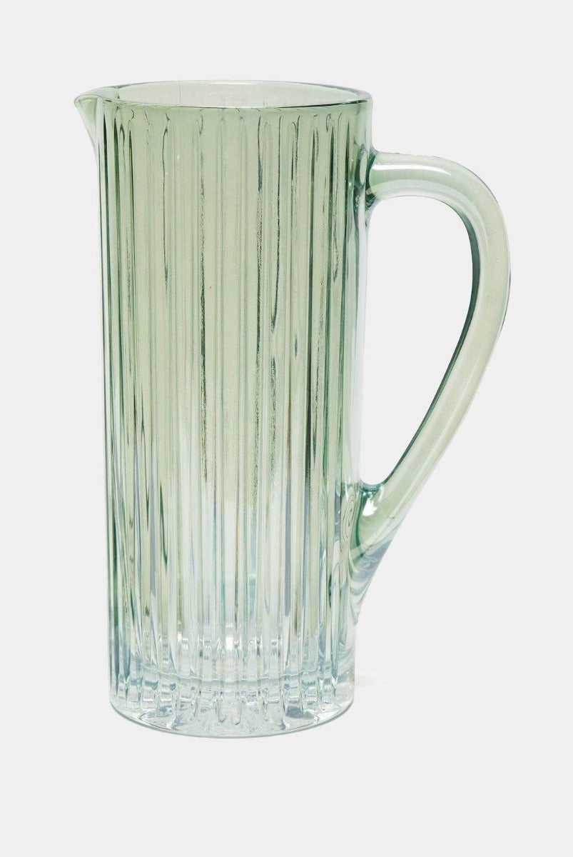 Zelený skleněný džbánek - Luisa Beccaria - perdonahome