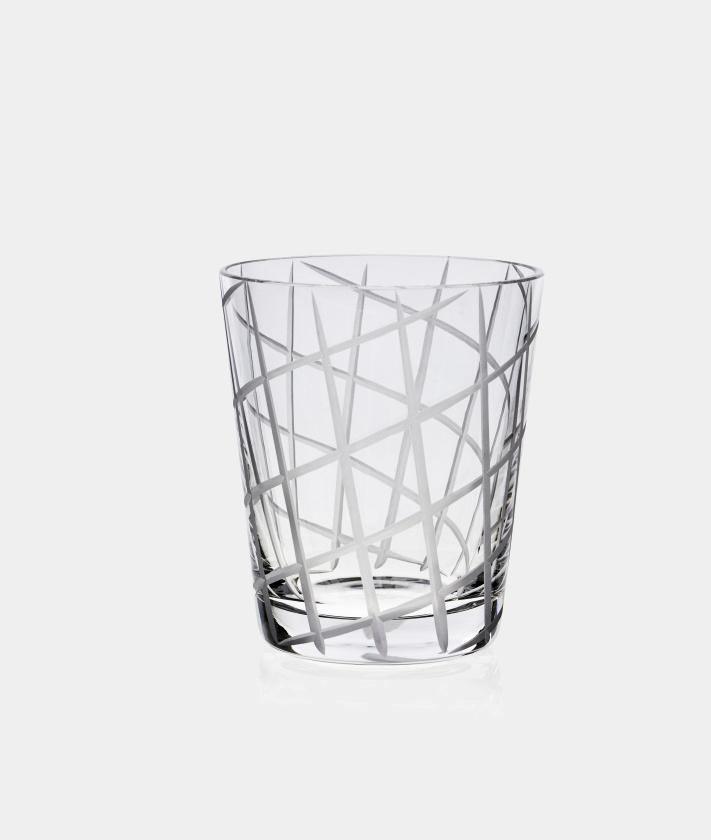 Broušené křišťálové skleničky YOUNG set 6 ks shots - MARIO CIONI & C. - perdonahome