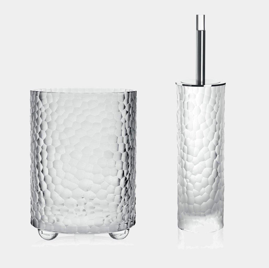 Černá křišťálová WC štětka AFRICA 236 BLACK - MARIO CIONI & C. - perdonahome