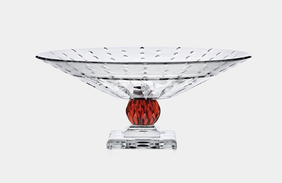 Křišťálová otevřená mísa ISADORA 164 s podstavcem - MARIO CIONI & C. - perdonahome