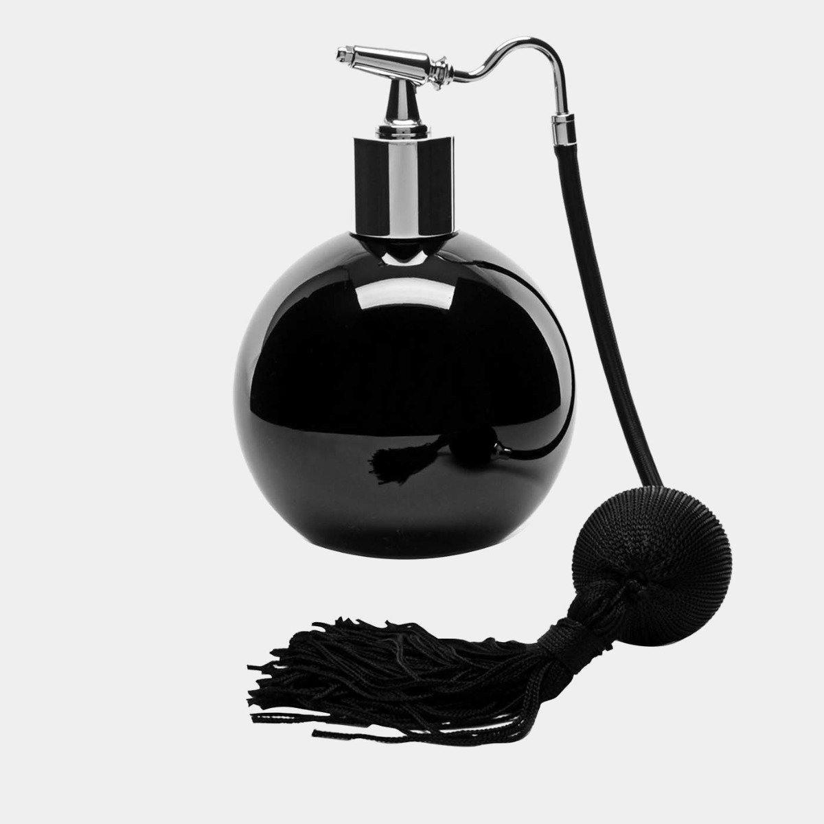 Křišťálový flakon na parfém s pumpičkou LUNA BLACK - MARIO CIONI & C. - perdonahome