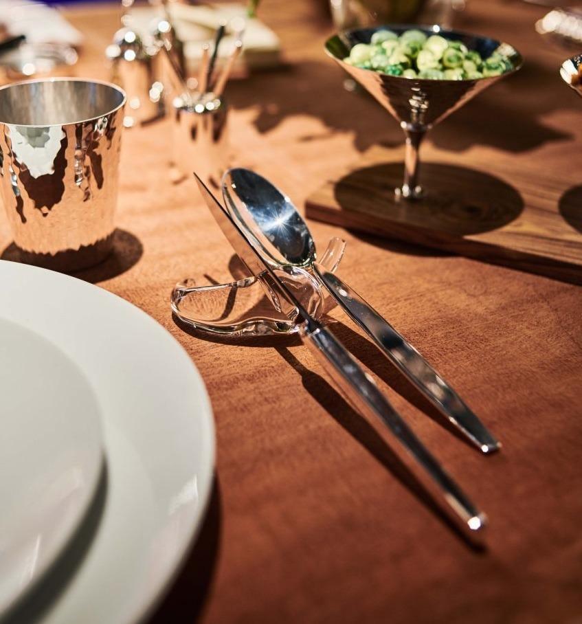 Křišťálový stojánek na odkládání příboru CHILLI - MARIO CIONI & C. - perdonahome