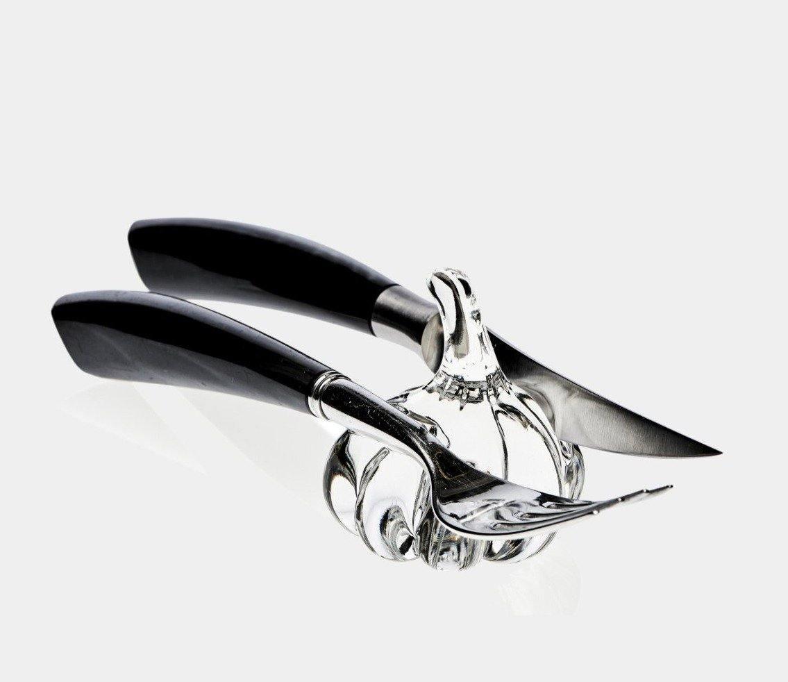 Křišťálový stojánek na odkládání příboru GARLIC - MARIO CIONI & C. - perdonahome