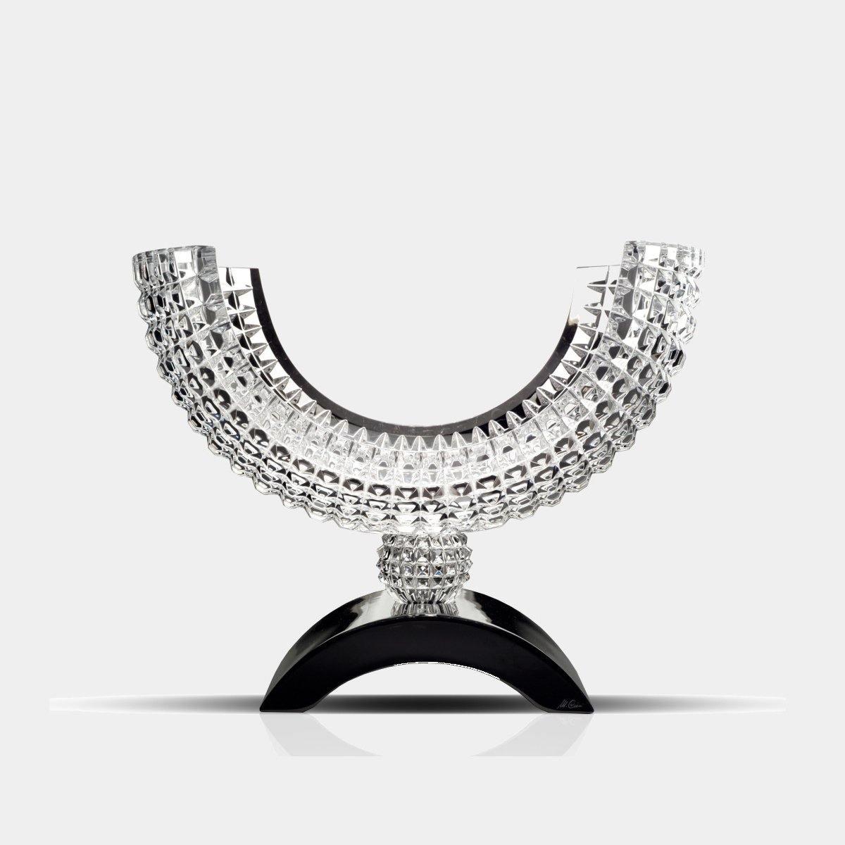 Ručně broušená křišťálová mísa LUXÉ - MARIO CIONI & C. - perdonahome