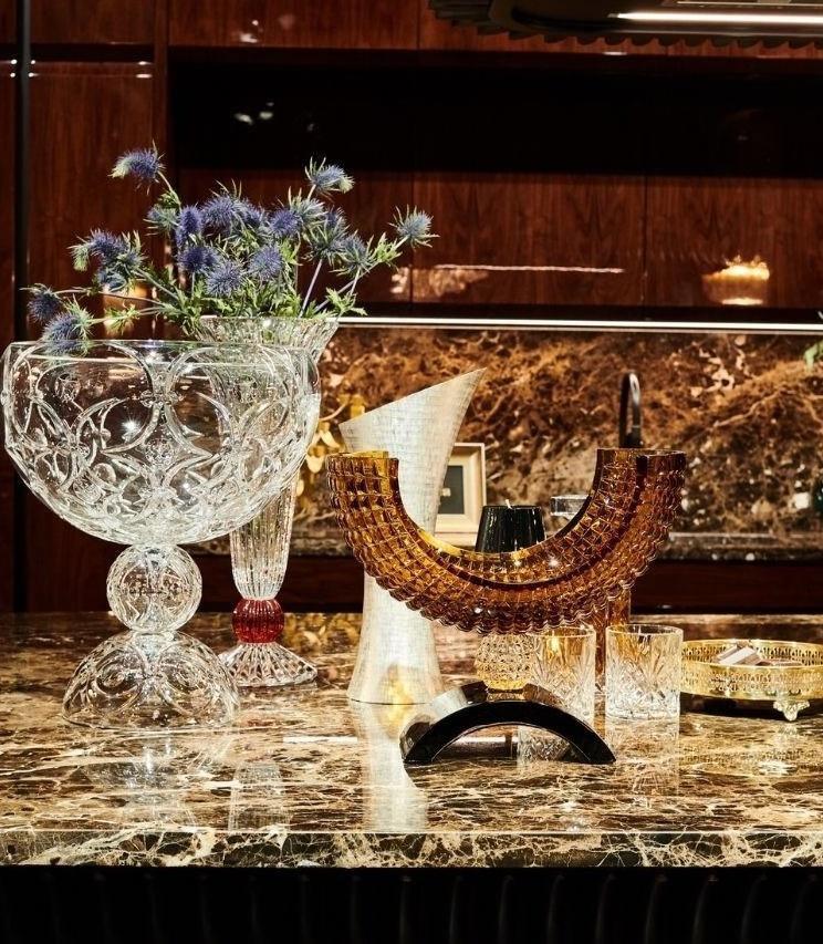 Ručně broušená křišťálová mísa LUXÉ - MARIO CIONI & C. - perdonahome