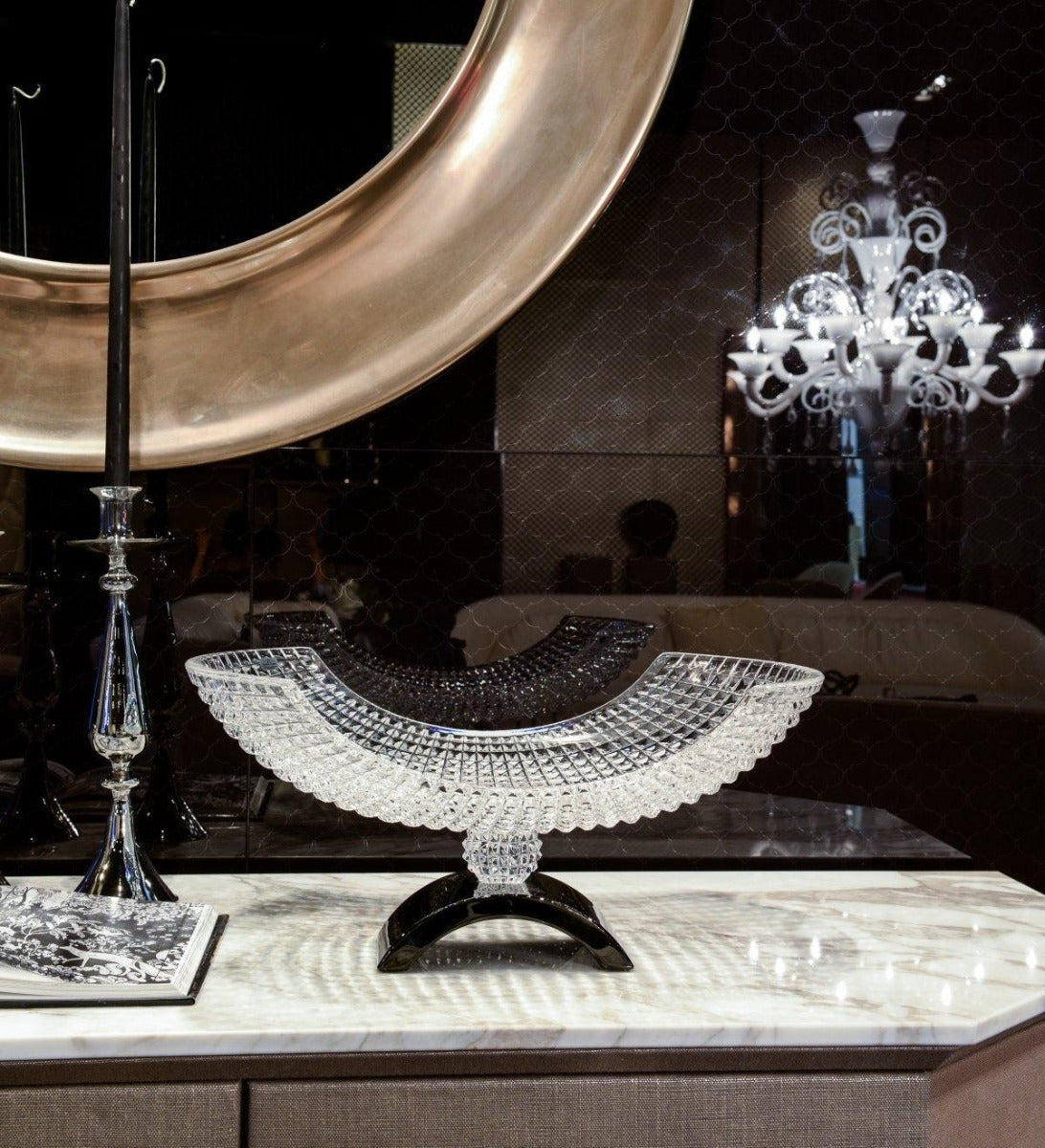 Ručně broušená křišťálová mísa LUXÉ XXL - MARIO CIONI & C. - perdonahome
