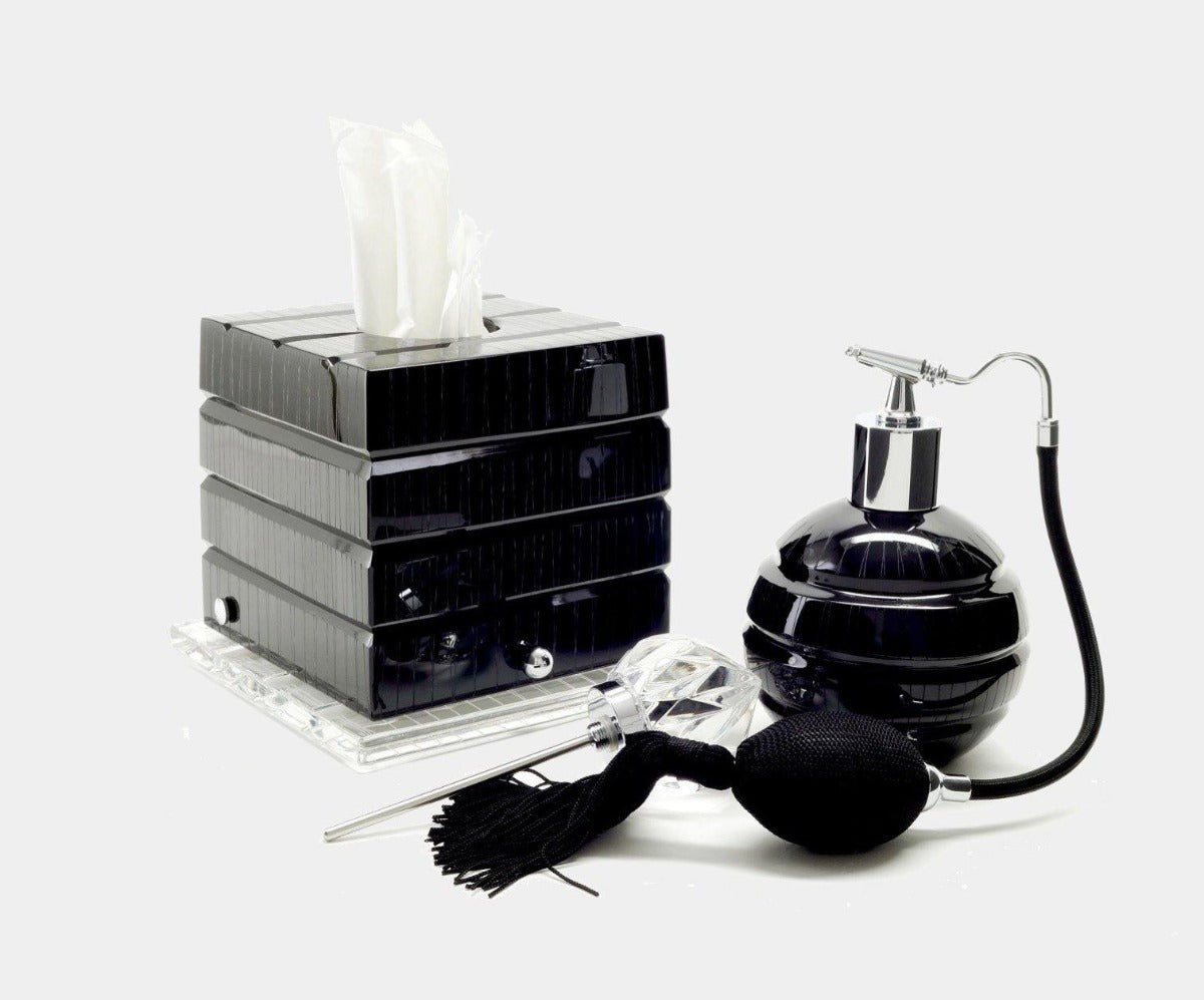 Ručně broušený box na papírové kapesníčky THREEFOLD - MARIO CIONI & C. - perdonahome