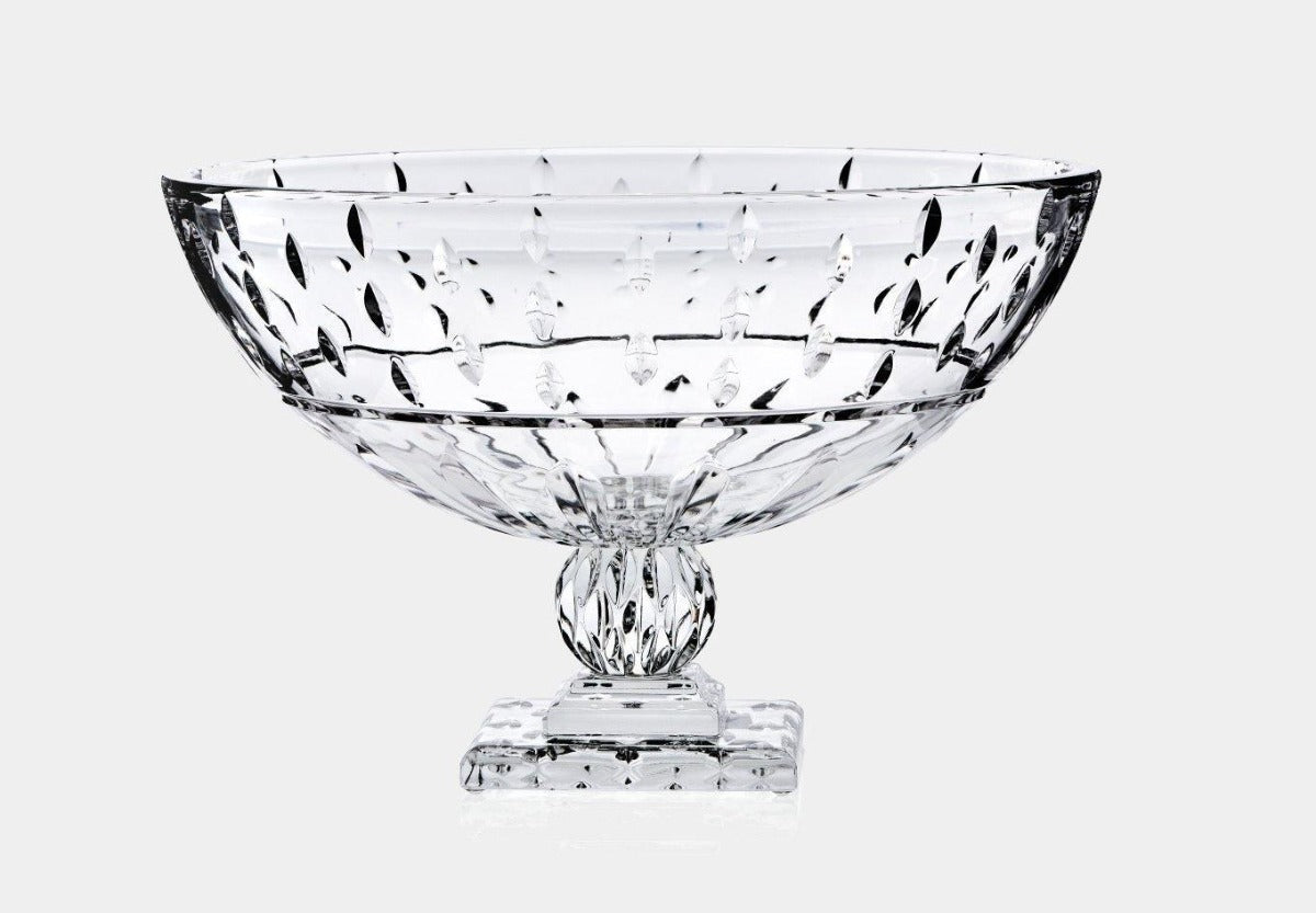 Široká křišťálová mísa ISADORA 164 s podstavcem - MARIO CIONI & C. - perdonahome