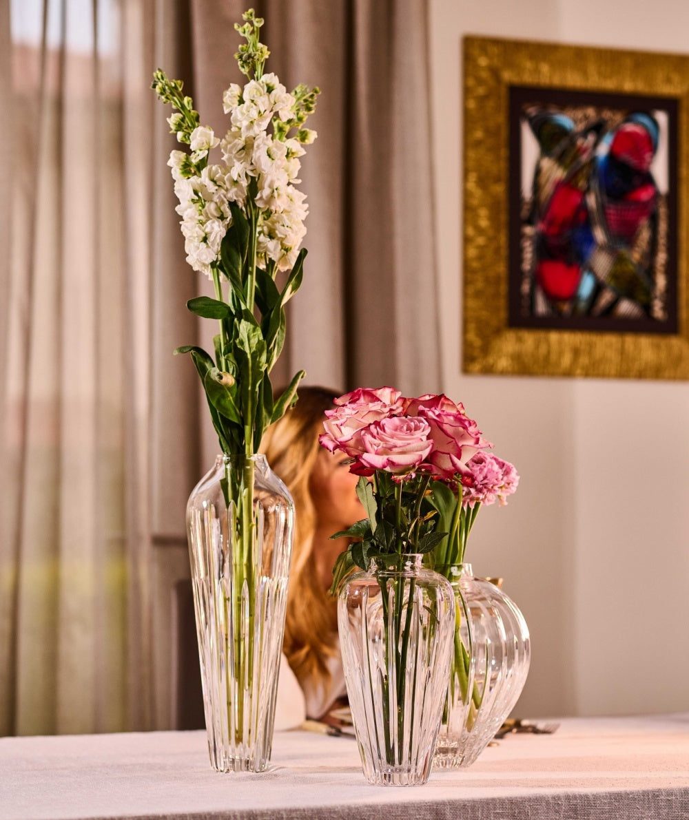 MARIO CIONI & C. Křišťálová váza Amphorae - Lekytos