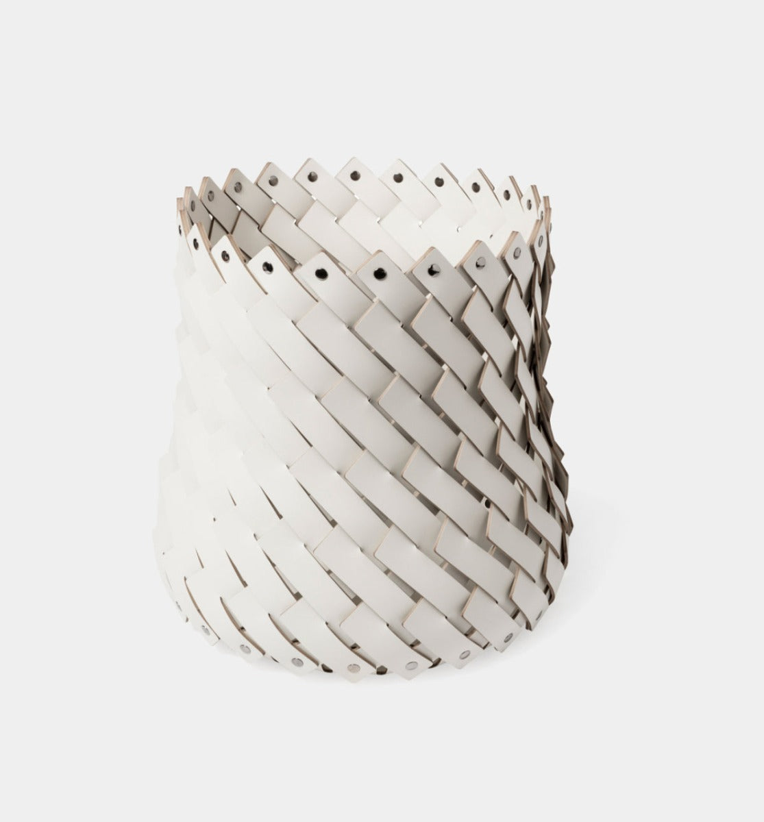 PINETTI ALMERIA  kožený koš medium Ø 45 cm