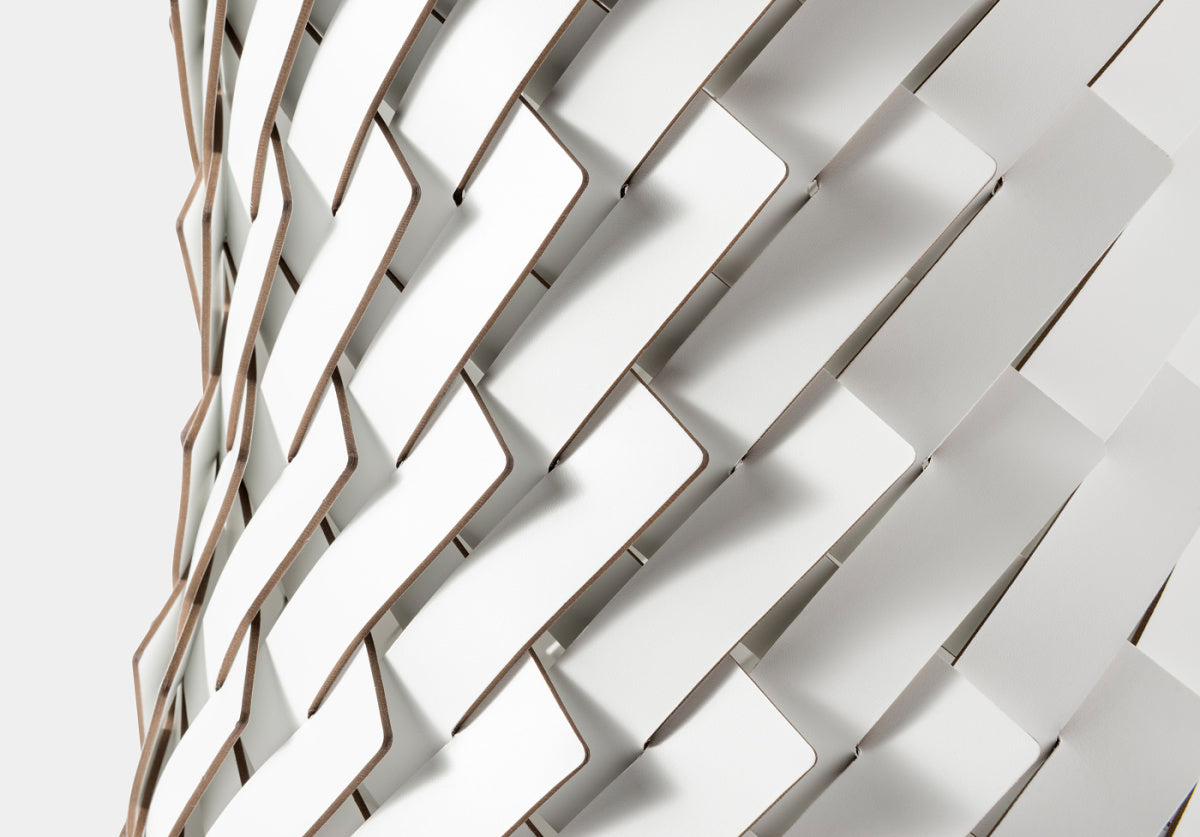 PINETTI ALMERIA kožený koš čtvercový