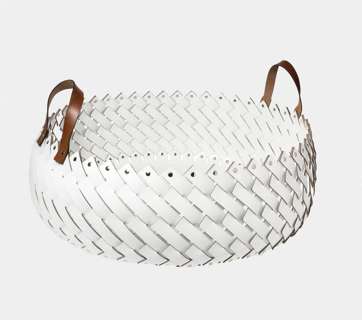 PINETTI ALMERIA velký oválný koš 64 cm s uchy