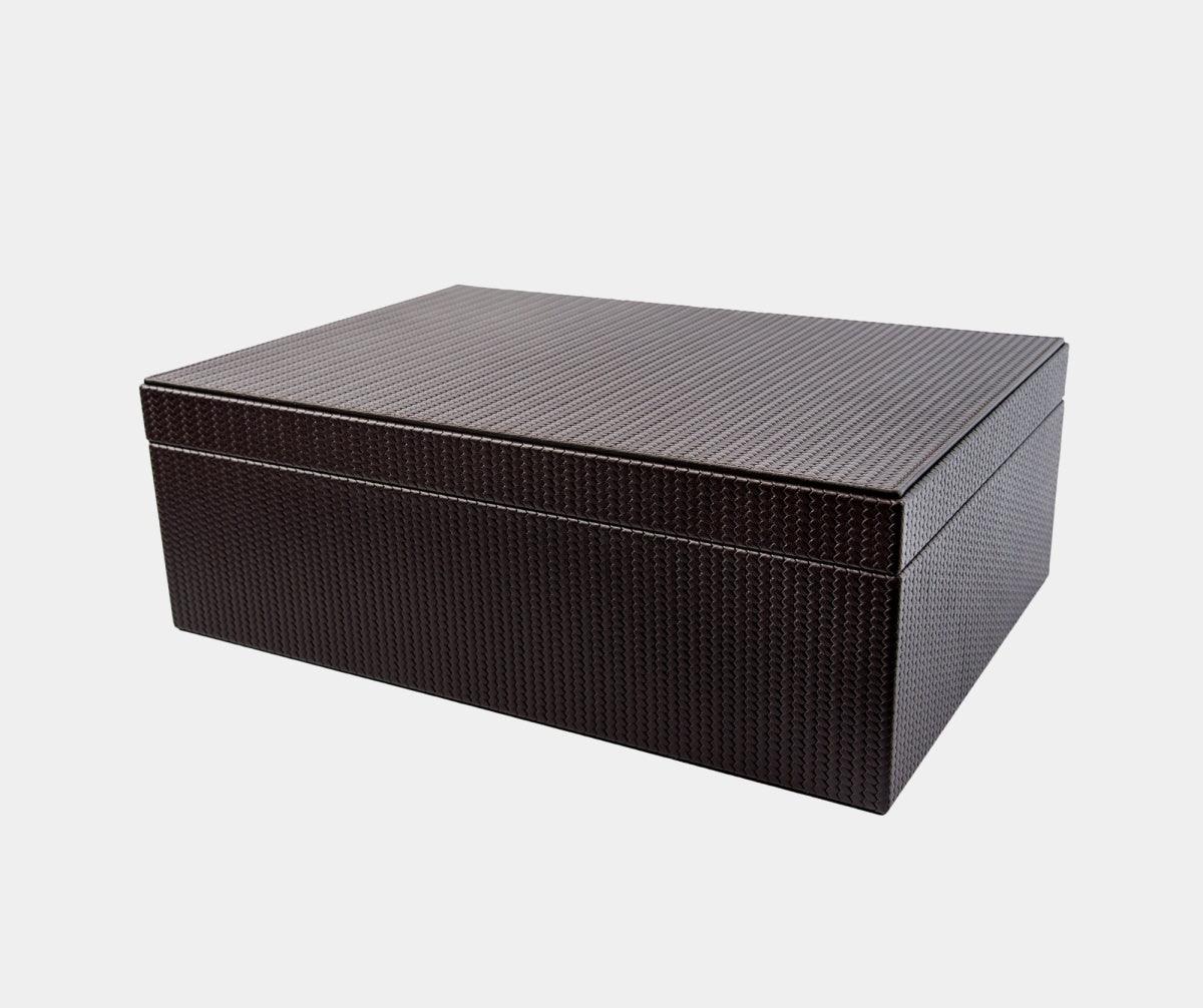 PINETTI Kožený box s přípravky na čištění bot "shoe kit"