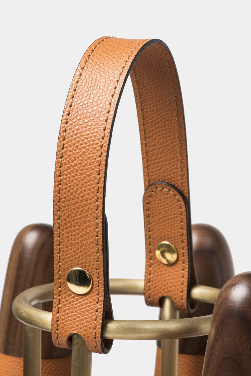 Dřevěné kuželky s koženým stojanem - Pinetti - perdonahome