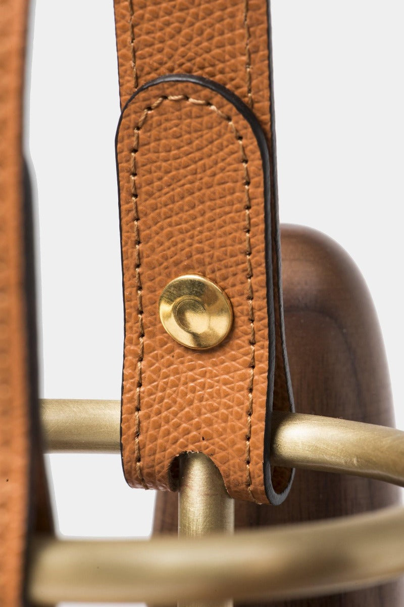 Dřevěné kuželky s koženým stojanem - Pinetti - perdonahome