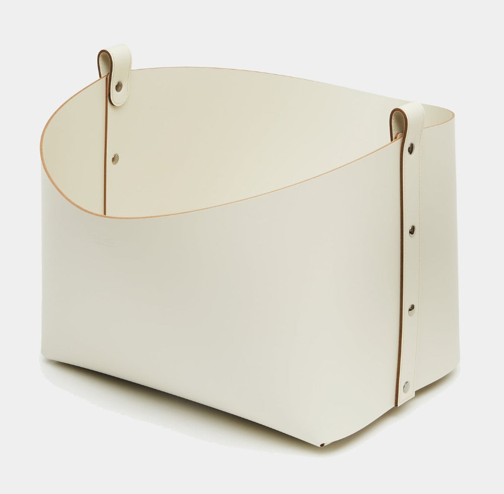 PINETTI Kožený koš OVO mini