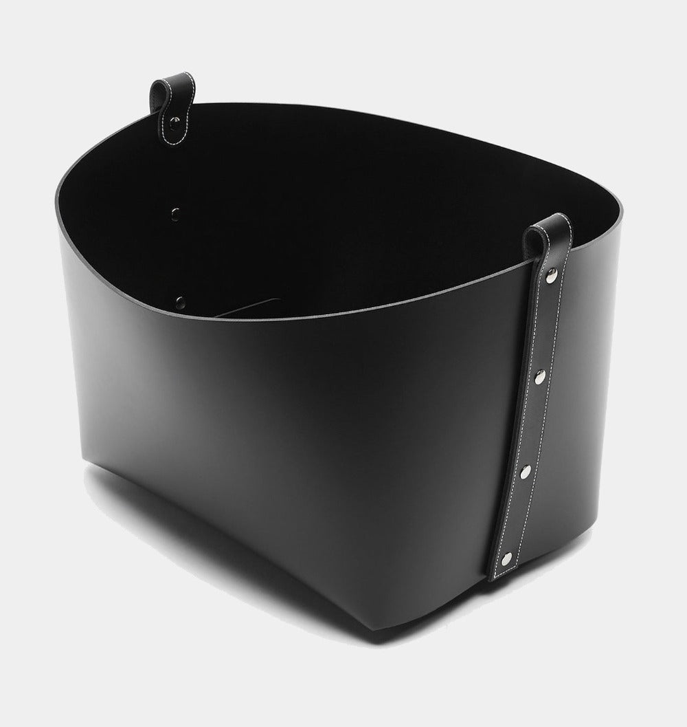 PINETTI Kožený koš OVO mini